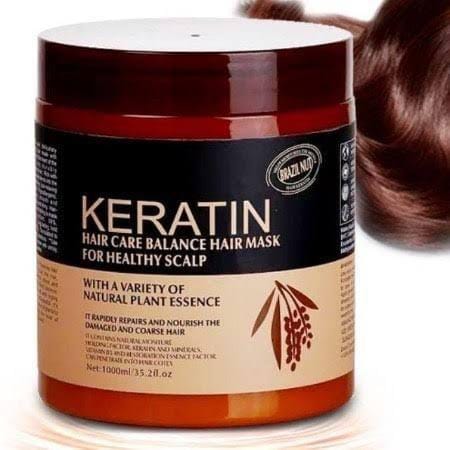 Pack of 2 Keratin & Collagen Hair Mask Deal – Deep Repair & Smooth Hair Treatment